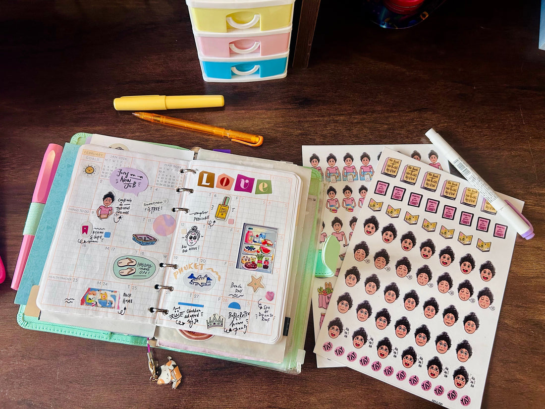 How to Use Planner Stickers in Your Bullet Journal (A Beginner's Guide)